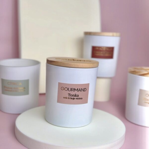 Velas Medianas Vela Aromática - Mediana