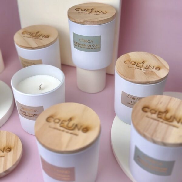 Velas Medianas 2 Vela Aromática - Mediana