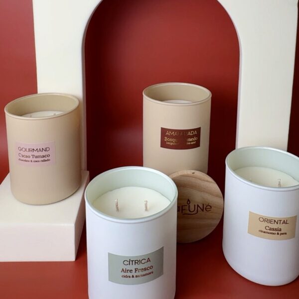 Velas Grandes 3 Vela Aromática - Grande